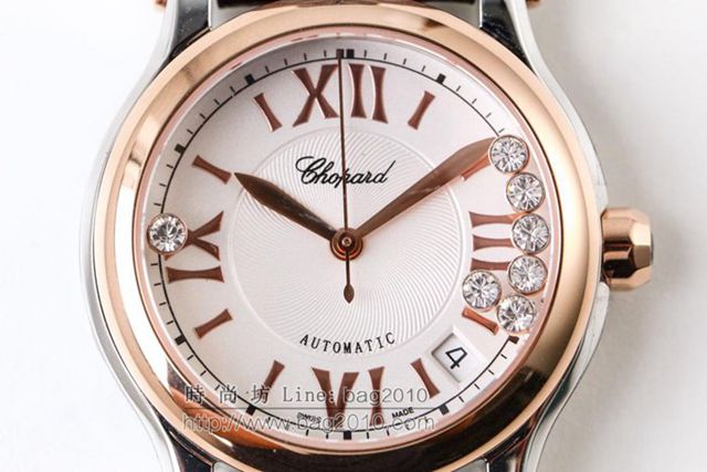 Chopard手錶 HAPPY DIAMONDS系列 274808-5001 全自動機械男士腕表 蕭邦高端男表  hds1197